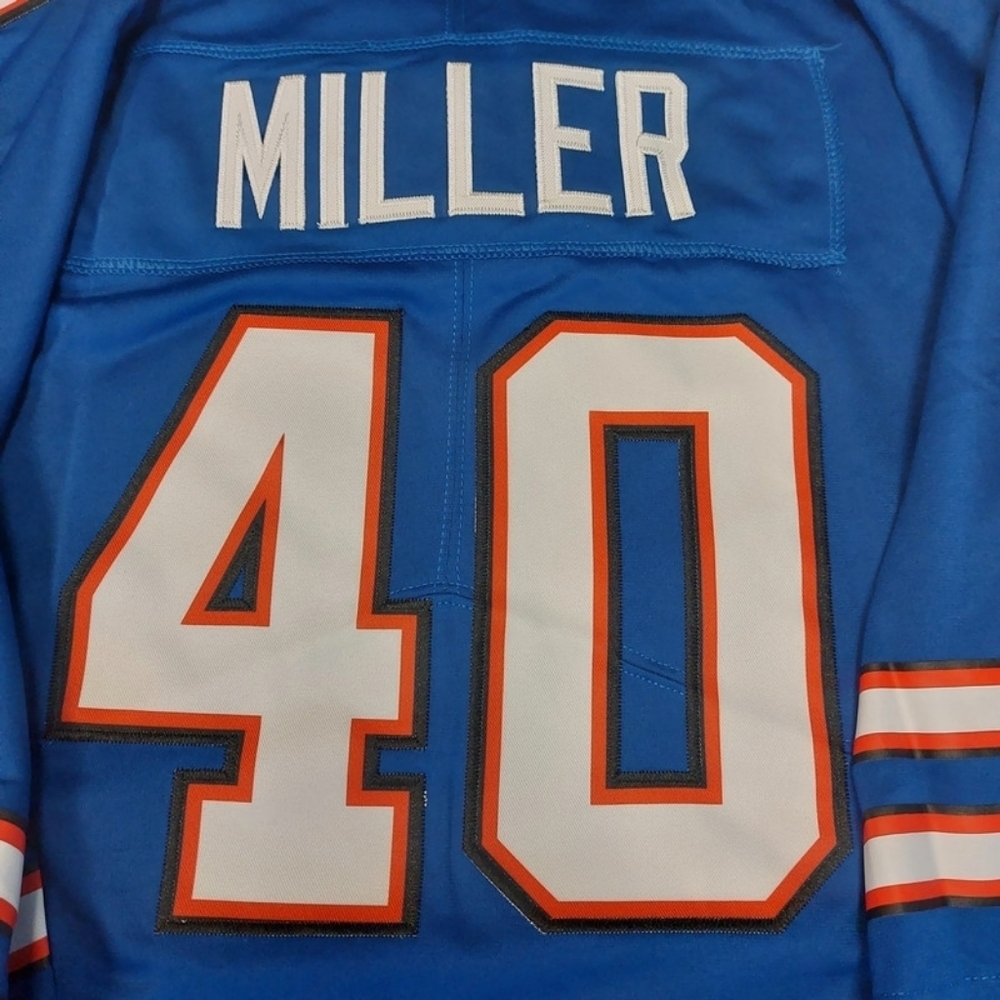 Nike Buffalo Bills Jersey Mens Size XXXL ON Field Blue Red Von Miller #40 - Picture 9 of 10
